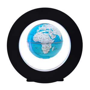 3 इंच काले गोल आकार प्लास्टिक चुंबकीय लेवेटिंग ग्लोब शिल्प चुंबकीय फ्लोटिंग वर्ल्ड - Product Image 5