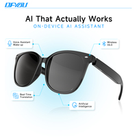Lunettes Intelligentes IA 2025 avec Connectivité Sans Fil pour Haut-parleur Stéréo V6.0, Contrôle Tactile et Appel Téléphonique pour Sports de Plein Air Unisexe – Prix de Gros