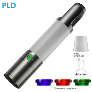 Biểu tượng tùy chỉnh USB sạc <span class=keywords><strong>LED</strong></span> Torch Keychain ánh sáng kính thiên văn <span class=keywords><strong>zoom</strong></span> đèn pin cho sử dụng chiến thuật và ánh sáng làm việc linh hoạt - Product Image 3