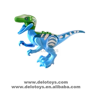 Khối Xây Dựng Bằng Nhựa Jurassic Park Khủng Long Loạt Đồ Chơi Rừng Velociraptor Với Mô Hình Động Vật Gạch Cho Trẻ Em (DE237D) - Product Image 5