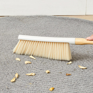 Bed Sweeper Soft Bristle <b>Brush</b> Bamboo Handle For Bed Sofa <b>Cleaning</b> - Product Image 2