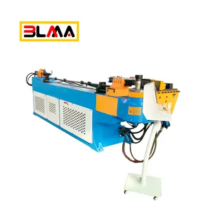 Full section 3d profile hydraulic semi automatic tube and pipe bending machine
