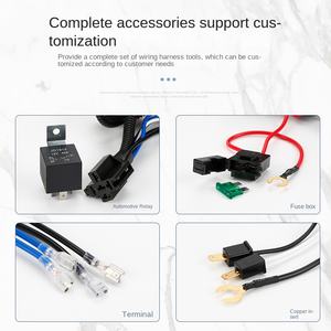 Kabel Harness Modifikasi Klakson Mobil 12V24V Klakson Elektrik Model Siput dengan Relay 40A - Product Image 4