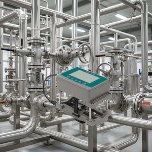 DN15-65 PHILEMON HT-811 Clamp-On Ultrasonic <b>Flow</b> <b>Meter</b> for <b>Water</b> Oil RS485 Modbus Output +/-1% Accuracy OEM Customizable - Product Image 6