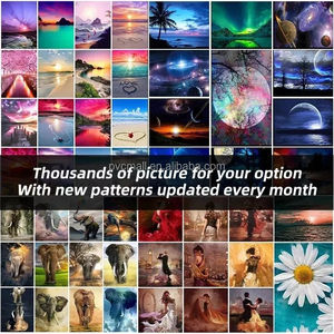 Kit <span class=keywords><strong>de</strong></span> peinture au diamant 5D DIY en gros, décoration personnalisée pour la maison, broderie au diamant, cadeaux <span class=keywords><strong>photo</strong></span> personnalisés professionnels - Product Image 5