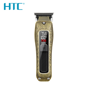 HTC AT-639 Metal Body Hair Clipper Salon Zero Cutting Clipper Cortador eléctrico Trimmer - Product Image 2