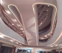 Atemberaubende Aufzug-Perforationsplatten mit Hintergrundbeleuchtung und Hohldesign für Luxus-Einkaufszentren, Rolltreppen-Dekoration, Aluminium-Perforationsplatte