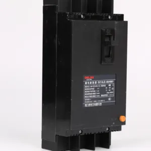 DELIXI-disyuntor DZ15LE-40 AC 4 pole RCBO mccb, protección contra fugas de tierra, control industrial