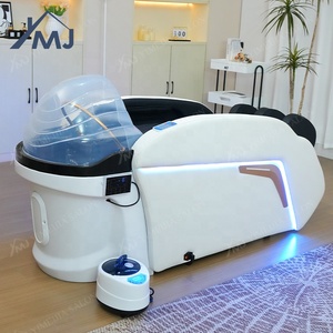 Lit de lavage électrique massant pour salon de coiffure coréen, lit de spa thaïlandais pour soins capillaires - Product Image 2