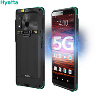 Hyatta modèle 6s WiFi 5G LTE NFC Barcod Scanner Terminal de collecte de données de l'industrie portable Android 14 Pda pour la logistique Express
