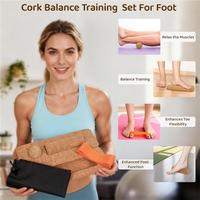 Großhandel Kork-Balance-Board – Fitness- & Gesundheitsmassagegerät mit geteiltem Halbrund-Design für Unisex-Nutzung