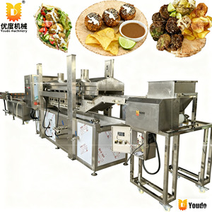 เครื่องทอดแบบสายพานสแตนเลสอเนกประสงค์ไฟฟ้า เครื่องทำฟาลาเฟลอัตโนมัติสำหรับสายการผลิตเฟรนช์ฟรายส์ - Product Image 6