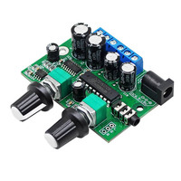 Module d'amplification audio DIY pour haut-parleur subwoofer super basse fréquence 2.1 à trois canaux DC12V Hi-Fi