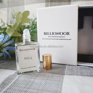 Vuông 15ml rõ ràng kính cuộn trên chai - Product Image 3