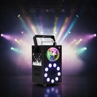 Máquina de Humo Bajo para Escenarios, Discotecas, Bodas, 500W LED DMX512 con Control Remoto, Efecto de Niebla Metálica