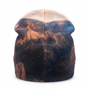 Bonnet en acrylique imprimé par sublimation Grand Canyon, unisexe, pour l'hiver, vêtements décontractés d'extérieur, 56-58 cm - Product Image 2