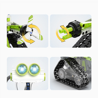 C83001 Cada briks I.Bot STEM Robot Blocks, jouet de construction en briques, ensemble de construction télécommandé, ensemble de blocs de construction pour enfants, cadeau de Noël