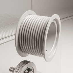 Polea de sincronización de hierro HTD5M con núcleo de engranaje, 600 mm de diámetro, 150 kg, para acoplamiento de motor a ventilador en maquinaria agrícola, fabricada en Taiwán. - Product Image 2