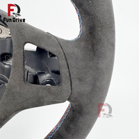 Volant de direction en faux daim pour BMW Série E (335i E92 DCT, Z4 E89, E93, 335i E84, E38, E36, M3) avec palettes de changement de vitesse