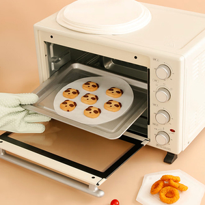 Di alta qualità pre-taglio non aderente <span class=keywords><strong>in</strong></span> silicone rivestito di carta da forno <span class=keywords><strong>teglia</strong></span> foglio di cottura - Product Image 4