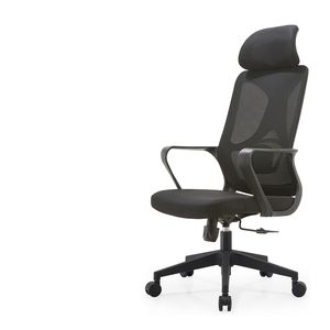 Silla de Oficina Ejecutiva Moderna y Económica, Ortopédica, con Respaldo de Malla Transpirable y Altura Ajustable - Product Image 1