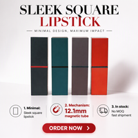EN STOCK Tubes de rouge à lèvres vides, imprimés en 3D, design creux, motif lapin porte-bonheur de style chinois, avec relief texturé et artisanat gaufré