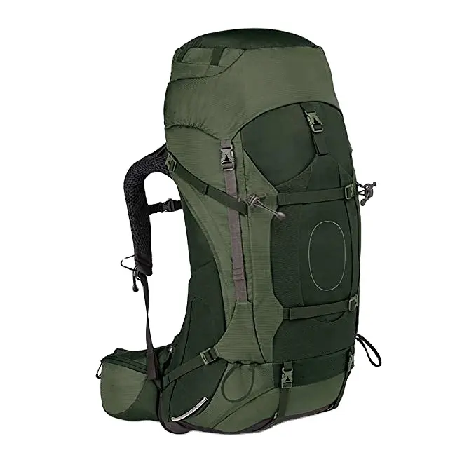 2021 caldo-vendita grande 50-70L professione Logo personalizzato viaggio impermeabile borsa da montagna all'aperto escursionismo zaino