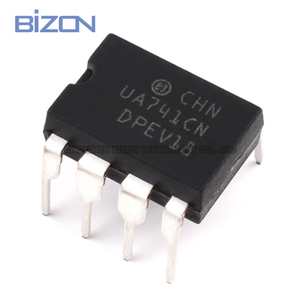 1pcs Dip IC 8pins ua741cn ua741cp ua741 amp lm741 741 Dip-8 mạch tích hợp - Product Image 2