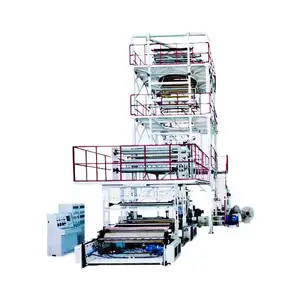 Big Plastic Pe Pp Film Extruder Pe Film Blowing Machine