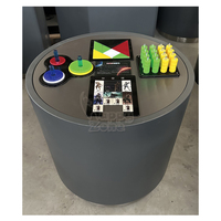 Modèle interactif du système solaire pour les musées scientifiques, exposition éducative de planétarium STEM, équipement de terrain de jeu intérieur