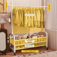Porte-vêtements suspendus en métal pour chambre à coucher, salon, mobilier de maison