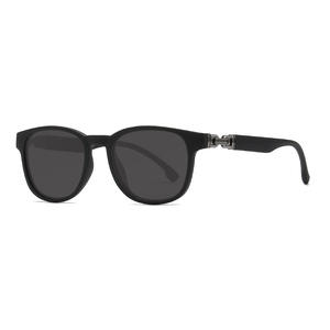 Gafas de sol polarizadas para hombre, montura negra, lentes de PC TAC, protección UV400, tipo 3, gafas de sol para conducir - Product Image 1
