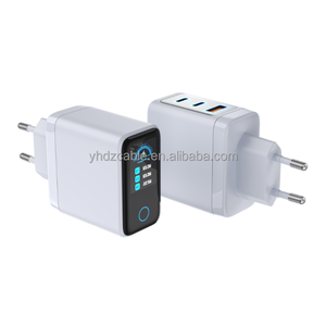 Nuevo Cargador Inteligente con Pantalla Digital, Adaptador GaN PD <span class=keywords><strong>de</strong></span> 65W, Cargador Rápido USB-C para Laptops, Tablets y Teléfonos - Product Image 6