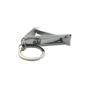 Coupe-ongles pliant de vente chaude coupe-ongles en acier inoxydable avec attrape-ongles manucure coupe-doigts