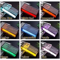 Blocs de verre multicolores en cristal massif, nouvelles Dimensions 200x100x50mm, blocs rectangulaires, fournitures de briques