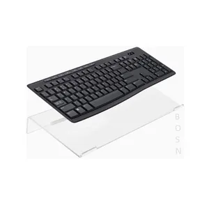 Rõ ràng <span class=keywords><strong>Acrylic</strong></span> PC Bàn phím chủ đứng nghiêng bàn phím máy tính đứng, Bàn Phím Riser cho ergonomic dễ dàng đánh máy, Bàn Phím đứng - Product Image 1