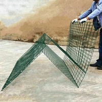 Corral para Pollos Plegable y Fácil de Instalar, Recubierto de PVC, Hecho de Malla de Alambre de Acero Soldada y Doblada, Servicio de Corte