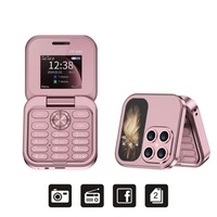 Nouveau téléphone portable pliable SERVO i17 Mini 2G double SIM, numérotation rapide, radio FM, MP3, petit, élégant, résistant aux chocs
