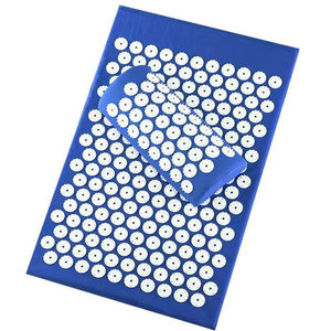 Alfombrilla de Acupresión con Juego de Almohadas, Cojín de Masaje de Yoga <span class=keywords><strong>para</strong></span> Aliviar el Dolor de Espalda y Cuello - Product Image 2