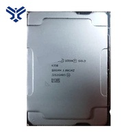 Processeur serveur Intel Xeon Gold 6330, 28 cœurs, 56 threads, 2,0 GHz, 42 Mo, LGA4189, 205 W, DDR4-2933, Ice Lake SRKHM Tray CD8068904572101