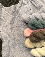 Fil de Cachemire Pur Brossé 290m/50g Lotus Yarns, Fil Moelleux de Laine Fingering pour Tricot à la Main Pulls et Châles