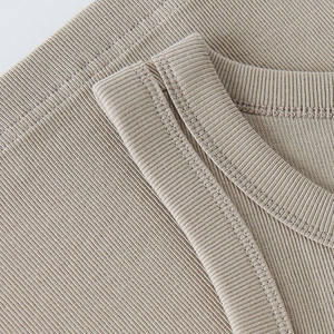 OEM produttori personalizzati di cotone elasticizzato di base ampia aderenza aderente gilet solido canottiera da <span class=keywords><strong>donna</strong></span> - Product Image 3