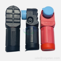Connettore di accumulo di energia HV ad alta tensione 300 250 da 12mm IP67 connettore a contatto in plastica connettore HV