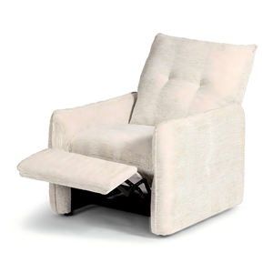 Canapé moderne personnalisé avec inclinaison manuelle Chaise en lin Rembourrage avec cadre en bois Mobilier modulaire pliable extensible et multifonctionnel - Product Image 5