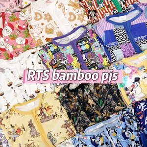 Özel Baskılı Bambu Kumaş Yenidoğan Bebek Fermuarlı Tulumlar Bambu Viskon Bebek Pijamaları Bambu - Product Image 3