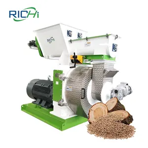RICHI 2-2.5T/H Wood Burning Stove Pellet Wood Pellet Cat Litter Making Machine