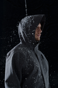 <span class=keywords><strong>Veste</strong></span> imperméable coupe-vent à capuche pour le sport, le trekking et le travail, entièrement thermocollée, pour le printemps et l'extérieur - Product Image 5