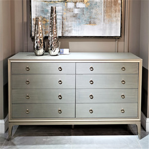 Caja de madera maciza con 8 cajones para dormitorio, consola de estilo americano clásico ins, gran oferta, para sala de estar, comedor y <span class=keywords><strong>buffet</strong></span> - Product Image 1
