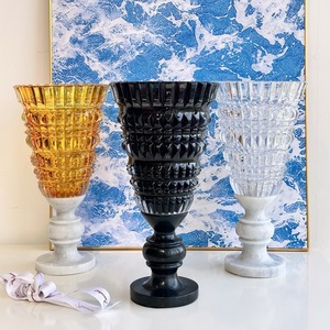 France Luxury Crystal Glass <b>Vase</b> Home Decoration Elegant Jardiniere Design Shining Bottle Pattern Tabletop Party Occasions BA16 - Product Image 3