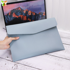 Tài liệu thư mục chủ da màu xanh hóa đơn thư mục kinh doanh máy tính xách tay Tạp Chí Văn phòng lưu trữ Pouch tay áo cặp lưu trữ thư mục - Product Image 3